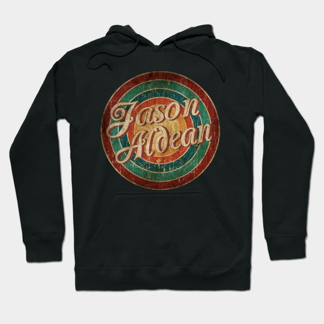 Circle Classic art - Jason Aldean Hoodie by PREMAN PENSIUN PROJECT